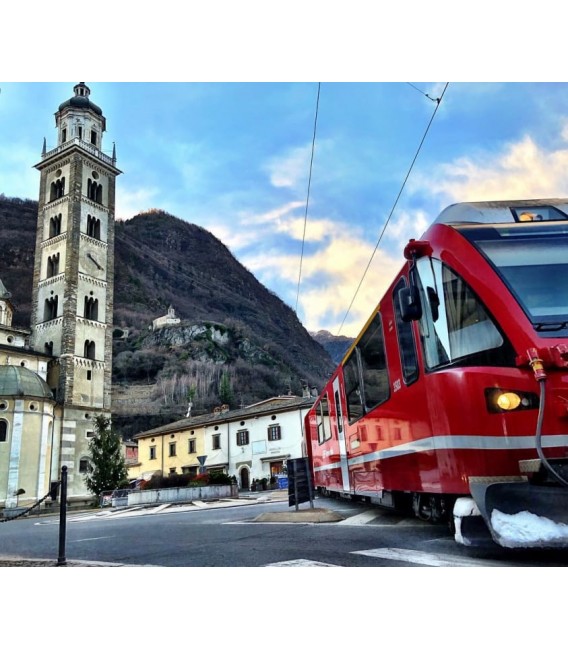 Trenino del Bernina, il treno panoramico più affascinante d’Europa