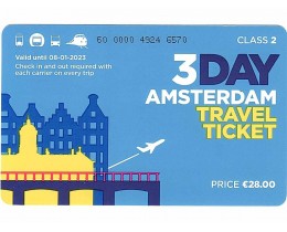 Amsterdam Travel Ticket + Airport