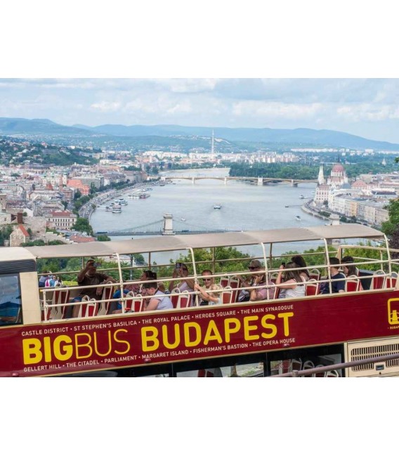 Budapest Big Bus Hop-on Hop-off + battello