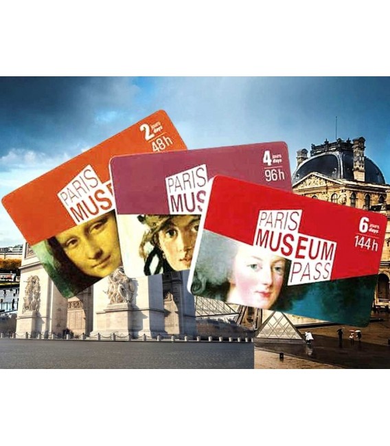 4 Day Paris Museum Pass