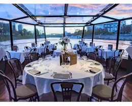 Paris Seine Marina Crociera con pranzo a bordo Romantic