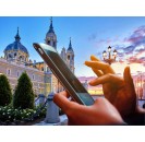 Tour of Madrid with audio guide and interactive digital map