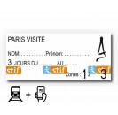 Paris Visite Abbonamento Metro Parigi + Mappa/Guida interattiva