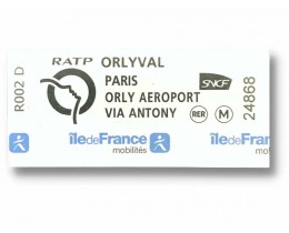 OrlyVAL  RER  - aeroporto Orly centro Parigi