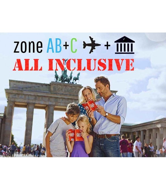Berlin Welcome Card All inclusive zone ABC