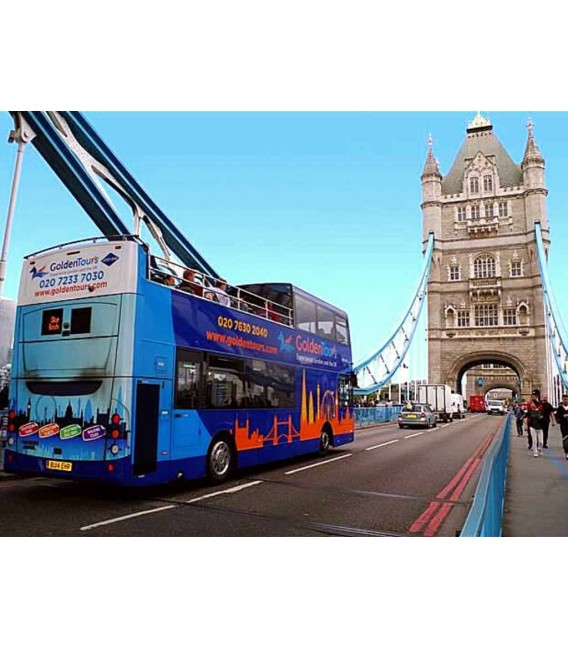 Hop-on Hop-off London Bus Tour