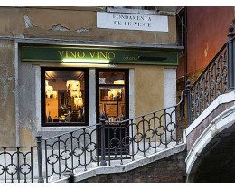 Dinner in a typical Venetian restaurant