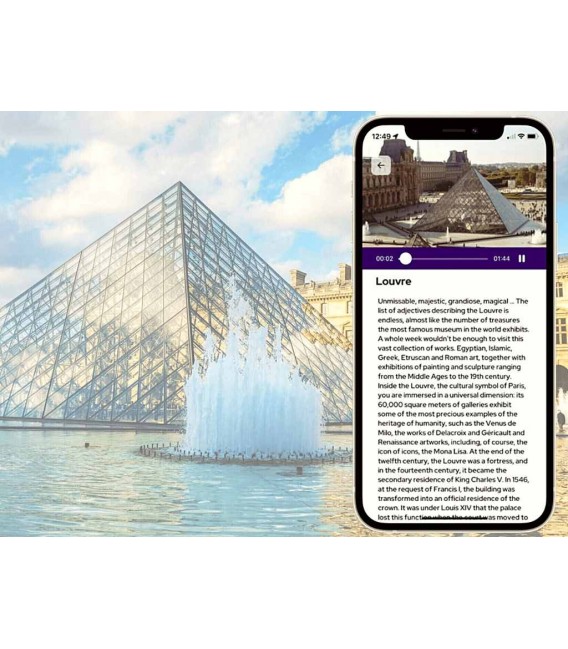 Louvre Museum interactive digital audio guide