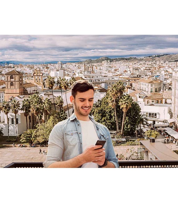 Malaga Tour with audio guide and interactive digital map