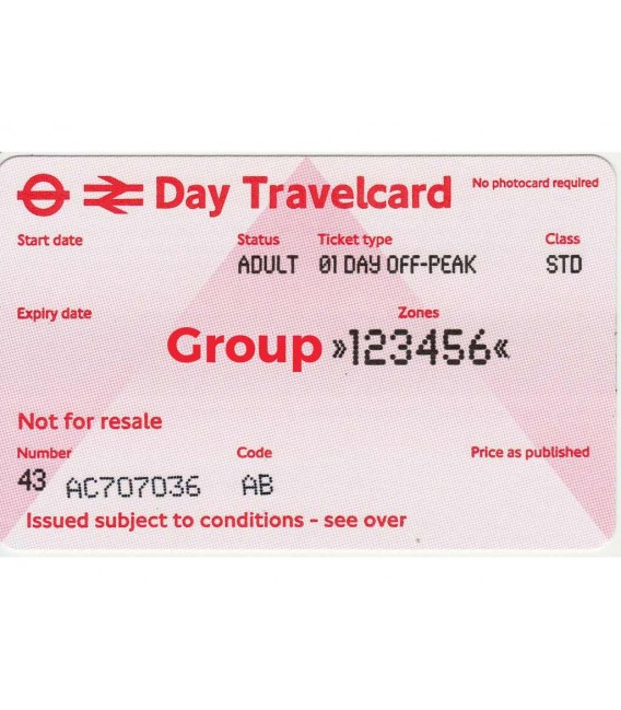 Group Day London Travelcard