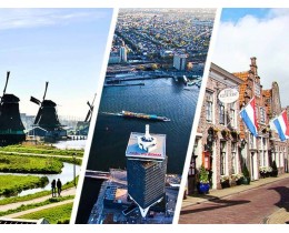 Volendam, Edam & Mulini a Vento+Canal Cruise