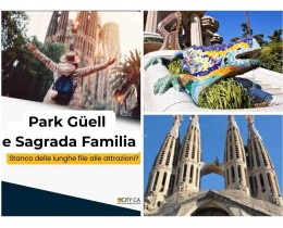 Park Guell + Sagrada Familia Tour Guidato salta coda!