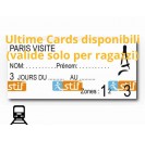Paris Visite zone 1/3 - ultime disponibili